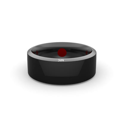 tekzi NFC-Ring ohne Akku – Schwarz oder Weiß – Produktabbildung