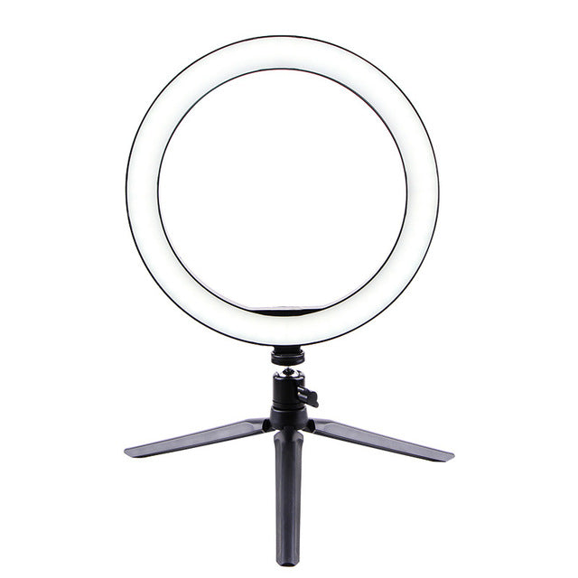 tekzi LED-Ringlicht mit Stativ – verschiedene Sets – Produktabbildung