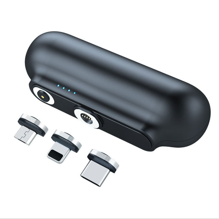 tekzi Mini-Powerbank 2600 mAh mit magnetischem Ladeanschluss – Produktabbildung