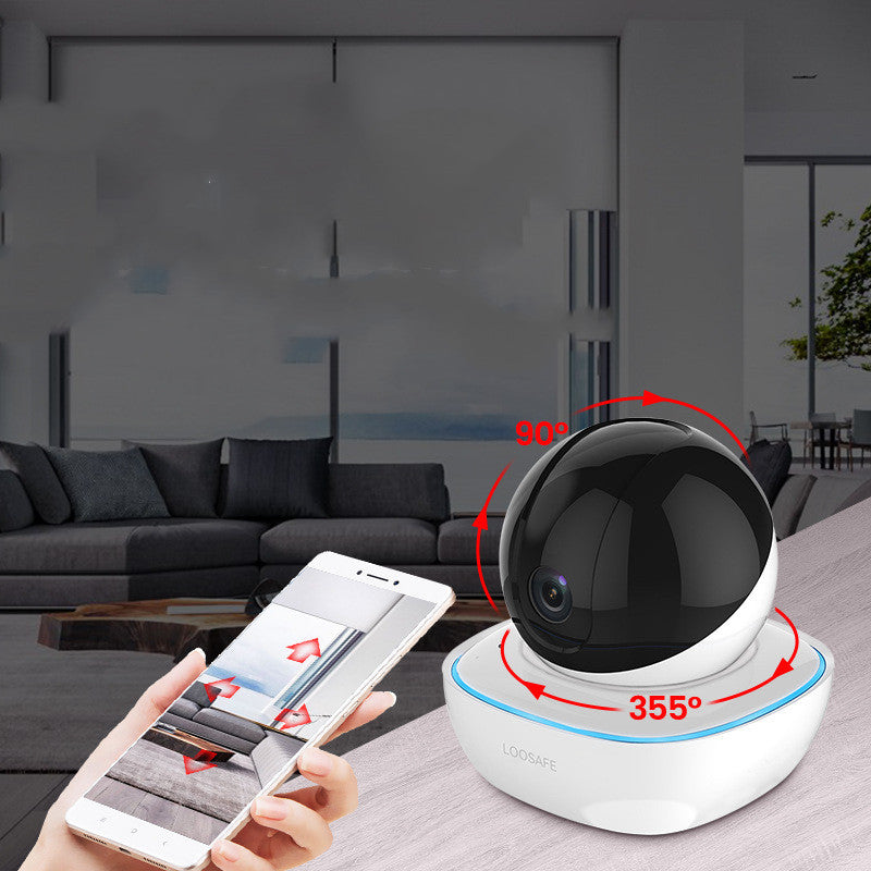 tekzi WLAN-Überwachungskamera mit App-Steuerung – Ansicht 5 im TEKZI-Design