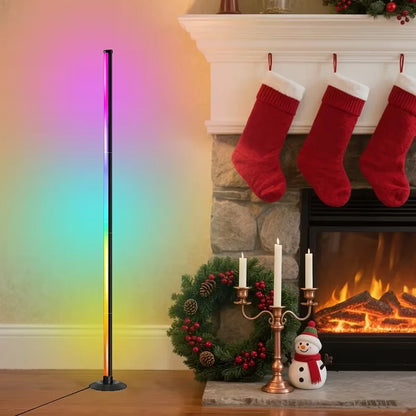 Elektroheimat RGB-LED-Eckstehleuchte mit App und Fernbedienung