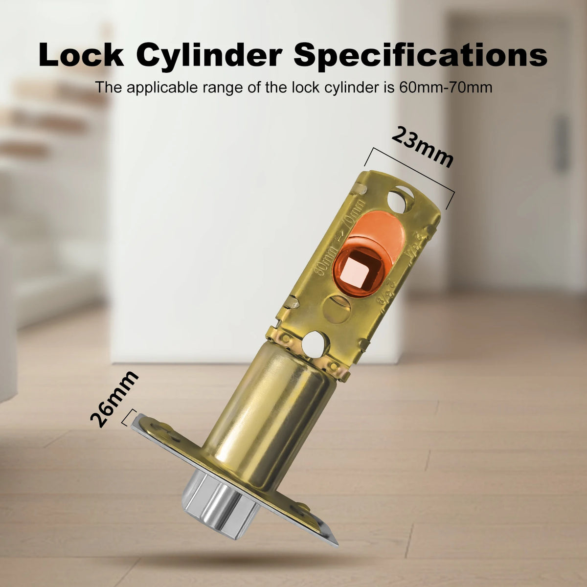 Elektroheimat Tuya-Türgriffschloss 4-in-1 mit Fingerabdruck und Bluetooth