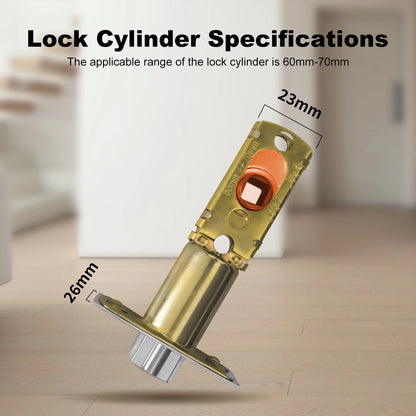 Elektroheimat Tuya-Türgriffschloss 4-in-1 mit Fingerabdruck und Bluetooth