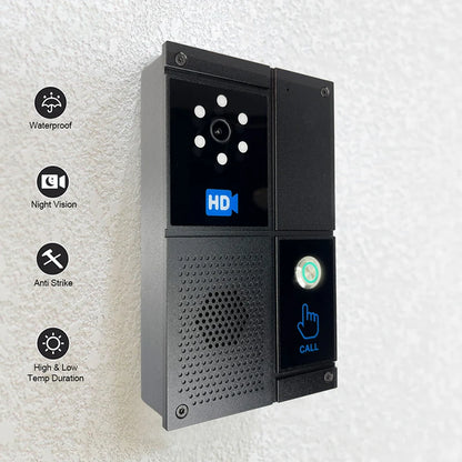 Elektroheimat SIP-Video-Gegensprechanlage DP92V – System und Zubehör