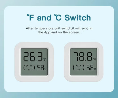Elektroheimat Zigbee-Temperatur- und Feuchtigkeitssensor TH03