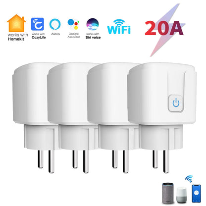 Elektroheimat smarte EU-Steckdose mit HomeKit – 16 A oder 20 A