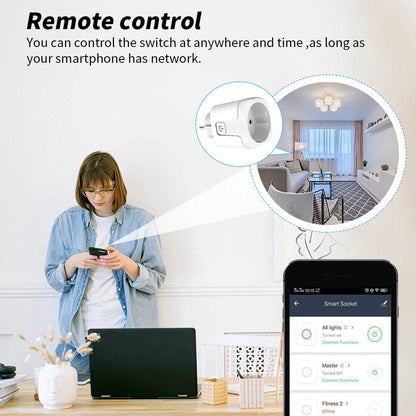 Elektroheimat smarte EU-Steckdose mit HomeKit – 16 A oder 20 A