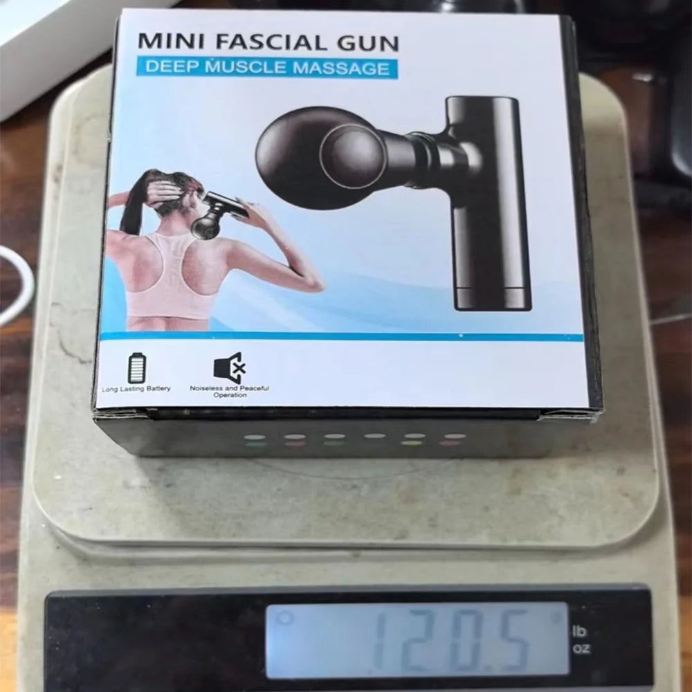 Elektroheimat Mini-Massagegerät YUERCO mit 3 Stufen und USB-Ladung