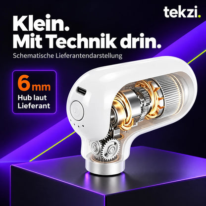 GYLOV Mini-Massagegerät, schematische Lieferantendarstellung ohne widersprüchliche Zahlenangaben