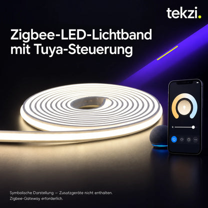 Zigbee-LED-Lichtband mit Tuya-Steuerung – Ansicht 16 im TEKZI-Design