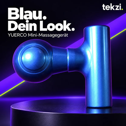 YUERCO Mini-Massagegerät in Blau im TEKZI-Design